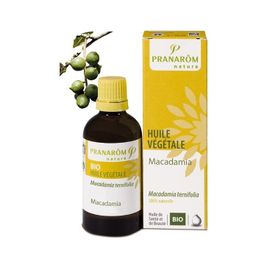 Pranarôm Huile Végétale Bio Macadamia 50ml 