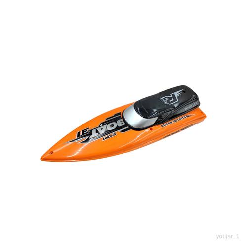 Modèle De Bateau Rapide, Jouets De Plage, Jouet De Bain Pour Bébé, Pour Orange