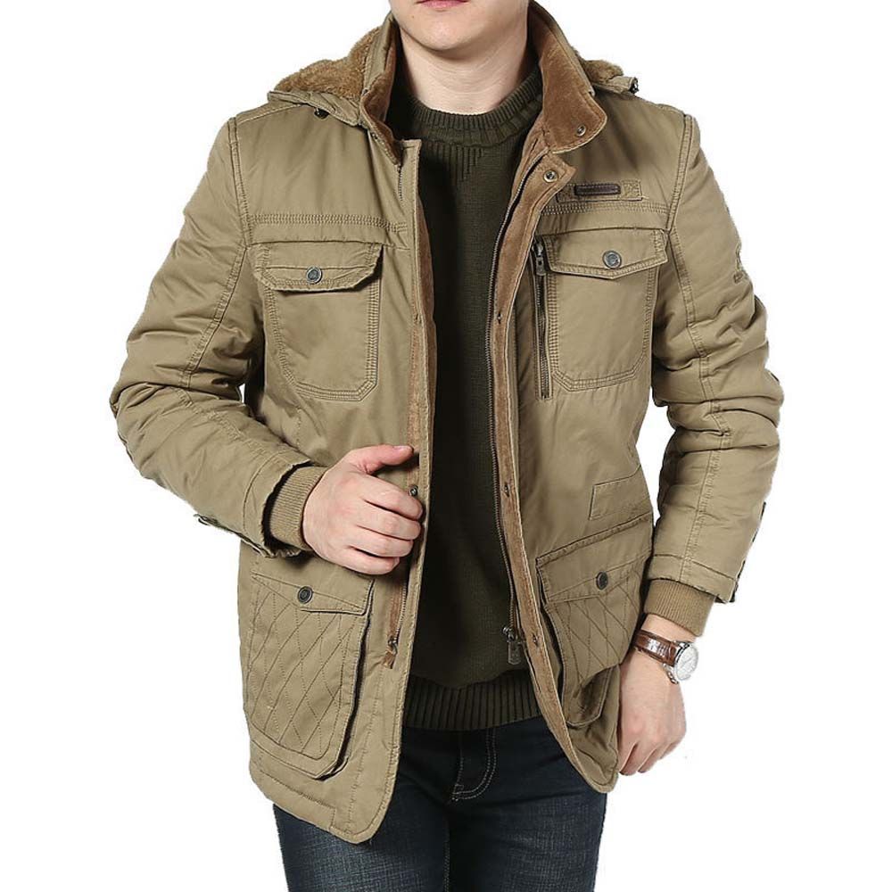 parka chaude imperméable homme