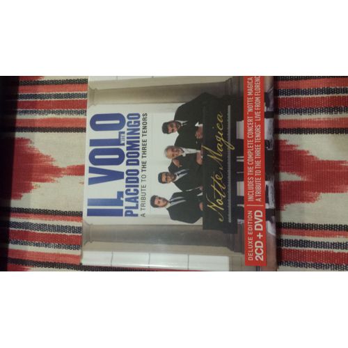 Il Volo Con Placido Domingo - Notte Mágica  A Tribute To The Three Tenors - 2cd + Dvd