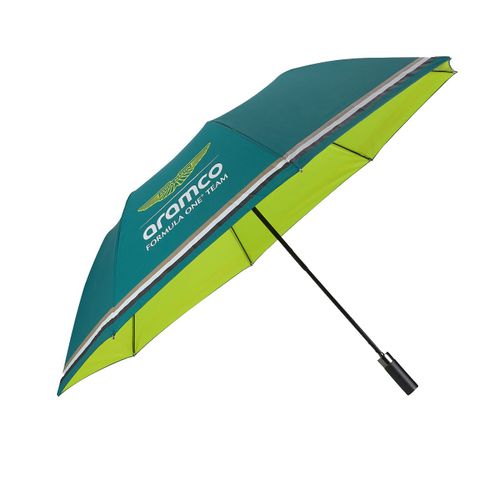 Parapluie De L'équipe Aston Martin Officiel Formule 1 Adulte Vert Taille Unique