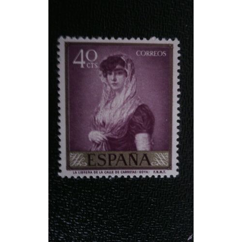Timbre Espagne ( Yt 902 ) 1958 Peintres - Francisco Goya