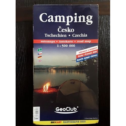 Carte Des Campings En Tchécoslovaquie