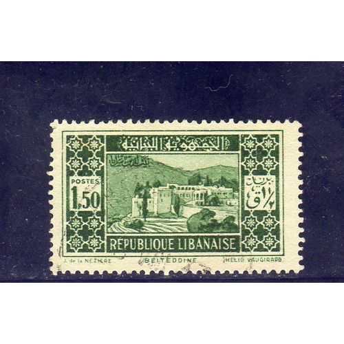 Timbre-Poste Du Liban (Mandat Français) (Beitedinne)