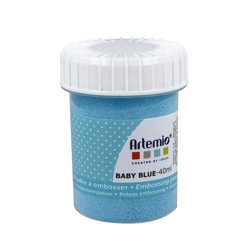 Poudre Relief À Embosser Baby Blue 40ml - Artémio