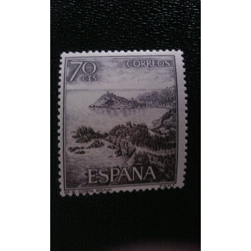 Timbre Espagne ( Yt 1276 ) 1964 Costa Brava, Gérone