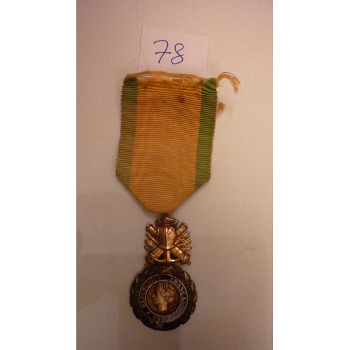 Médaille Militaire Ref 78