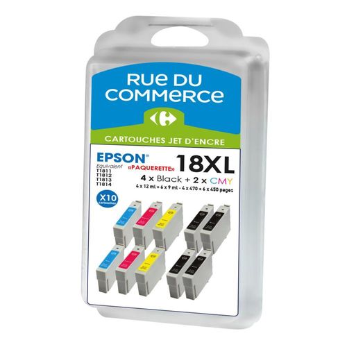 Pack De 10 Cartouches Compatibles Epson T1816