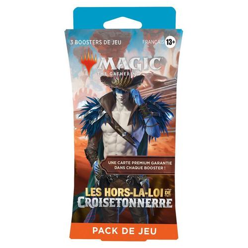 Wizards Of The Coast Pack De 3 Boosters De Jeu Magic: The Gathering Les Hors-La-Loi De Croisetonnerre (42 Cartes Magic)