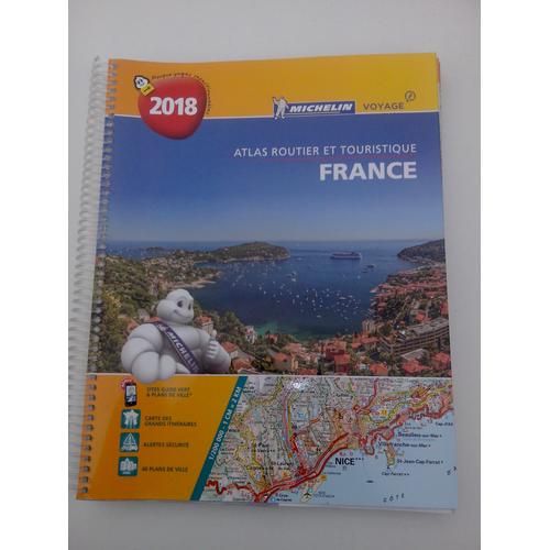 Atlas Routier Et Touristique France 2018