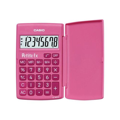 Casio Petit-FX LC-401LV - Calculatrice de poche - 8 chiffres - pile