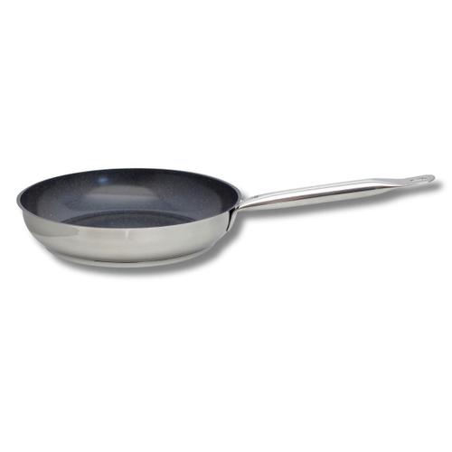 Elo 2453426 Poêle Inox 18/10, Poele Induction, Poele Induction 24 Cm, Poele En Inox, Poele Inox, Poele Tout Feux, Poêle Induction, Acier Inoxydable, 24 X 5 Cm