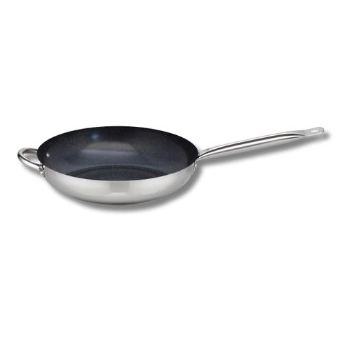 Elo 2454226 Poêle Inox 18/10, Poele Induction, Poele Induction 32 Cm, Poele En Inox, Poele Inox, Poele Tout Feux, Poêle Induction, Acier Inoxydable, 32 X 6 Cm