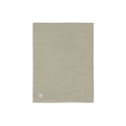 Couverture Berceau 75 X 100 Cm Basic Knit Olive - Jollein