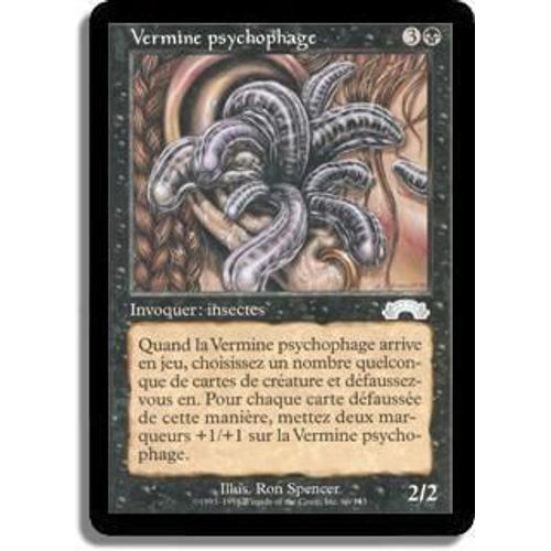 Magic Mtg - Vermine Psychophage (Exode) Unco Français