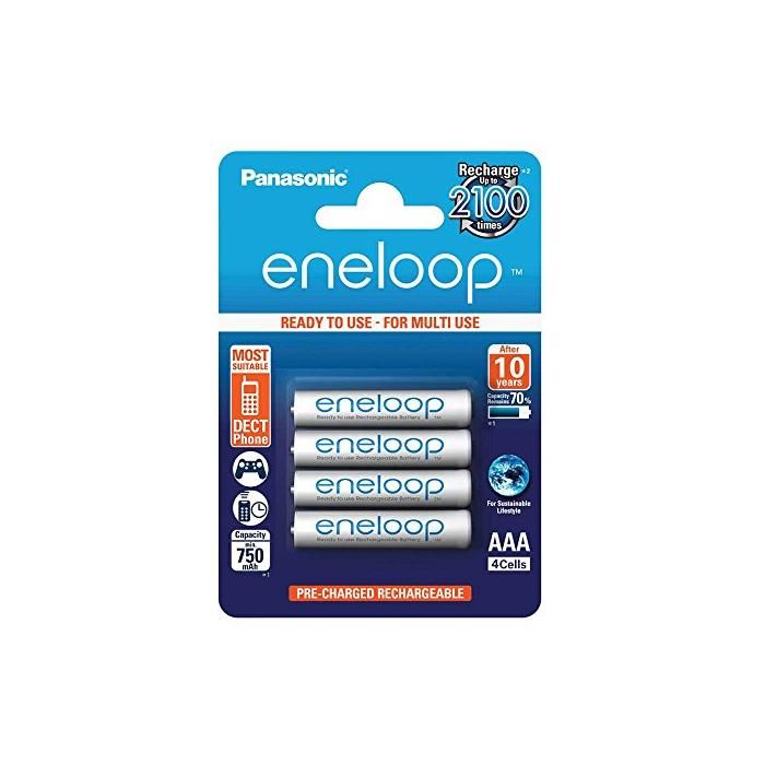 1x4 Panasonic Eneloop Micro AAA 750 mAh