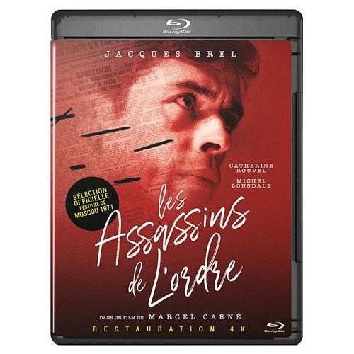Les Assassins De L'ordre - Version Restaurée 4k - Blu-Ray