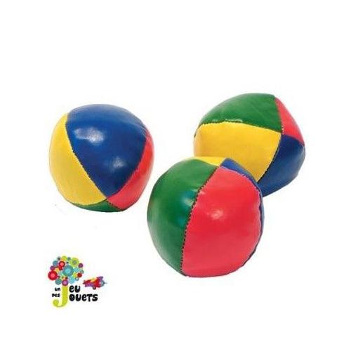 3 Balles De Jonglage En Lycra Jeu De Jonglerie 6 Cm