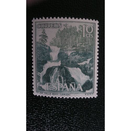 Timbre Espagne ( Yt 1380 ) 1966 Vallée De Bohí