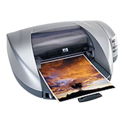 HP Deskjet 5550 - Imprimante - couleur - jet d'encre - A4/Legal - 1200 ppp - jusqu'à 17 ppm (mono) / jusqu'à 12 ppm (couleur) - capacité : 100 feuilles - parallèle, USB