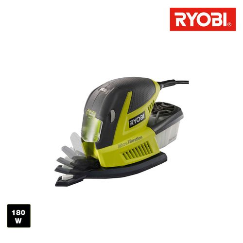 Ponceuse multifonction RYOBI 180W - Sac de transport - accessoires RMS180-S