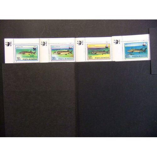 Roumanie Posta Romana 1994 Fauna Proteguida Wwf Yvert 4200 / 4203 ** Mnh