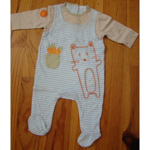 Pyjama Ou Dors-Bien Kitchoun En Coton 6 Mois