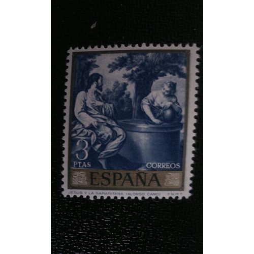 Timbre Espagne ( Yt 1567 ) 1969 Peintres - Alonso Cano