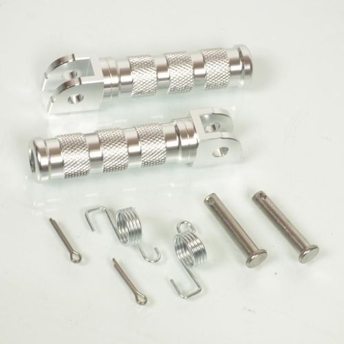 Cale Pied Rond Gris Aluminium Tnt Universel Neuf Pour Moto Deux Roues