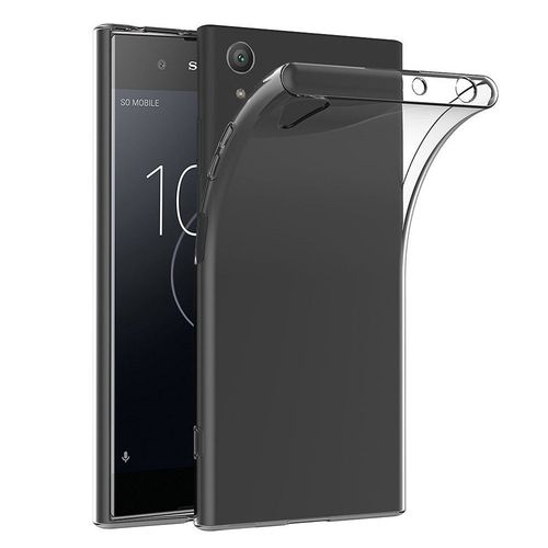 Coque Silicone Pour Sony Xperia Xa1 Plus 5.5" Gel Ultraslim Et Ajustement Parfait - Transparent