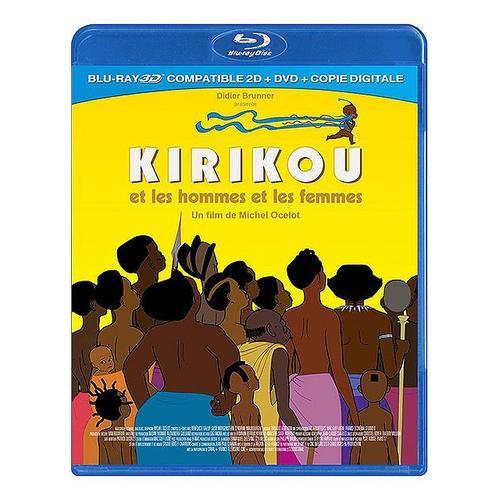 Kirikou Et Les Hommes Et Les Femmes - Combo Blu-Ray 3d + Dvd + Copie Digitale