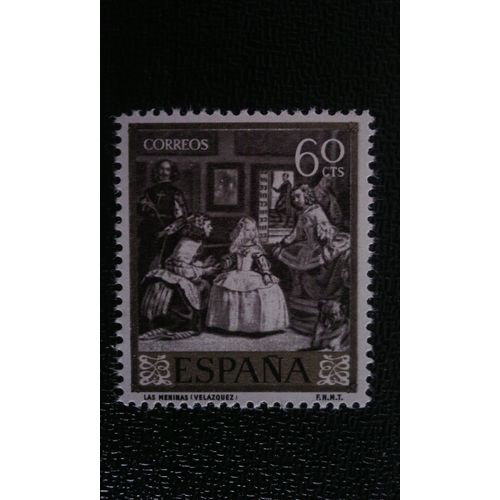 Timbre Espagne ( Yt 930 ) 1959 Peintres - Diego Velázquez
