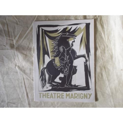 Programme Théatre Marigny:"A Laimable Sabine"De Léopold Marchand ,Musique De Louis Beydts Avec Germaine Roger Géo Fontex, Dora Vareine,Aline Andrée....