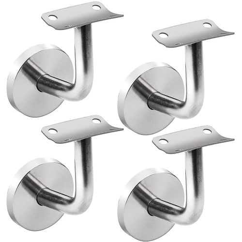 Ensemble de supports de main courante en acier inoxydable pour rampe d'escalier