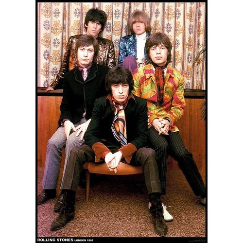 Rolling Stones - London 1967 - Affiche / Poster Envoi En Tube - 59x84cm
