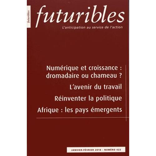 Futuribles N° 422, Janvier-Février 2018