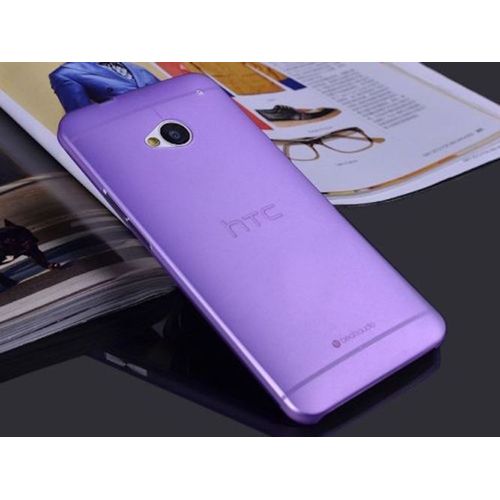 Coque Case Htc One M9 Violet Ultra-Fine Silicone Souple (Tpu)