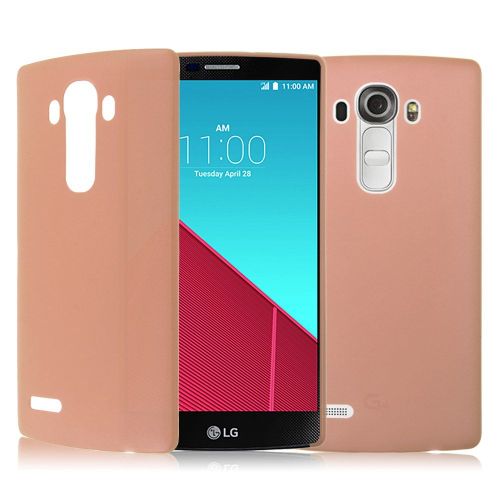 Coque Case Lg G4 Orange Ultra-Fine Silicone Souple (Tpu)