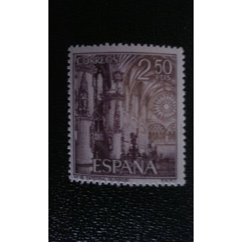 Timbre Espagne ( Yt 1353 ) 1965 Cathédrale De Burgos