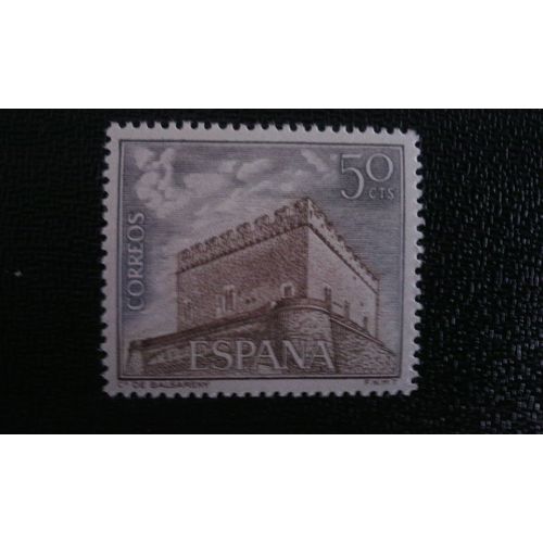 Timbre Espagne ( Yt 1468 ) 1967 Château De Balsareny