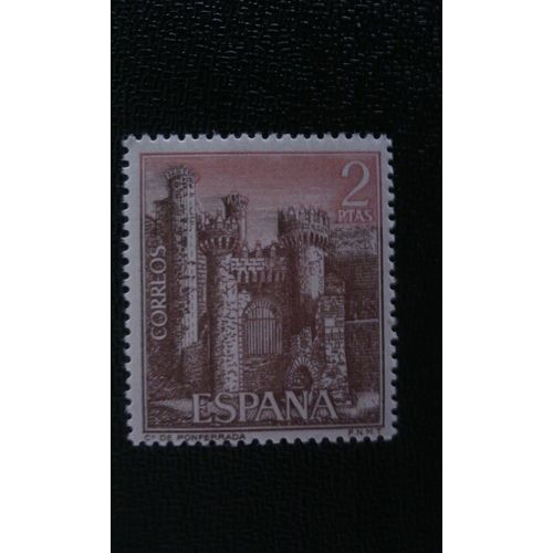 Timbre Espagne ( Yt 1471 ) 1967 Château De Ponferrada