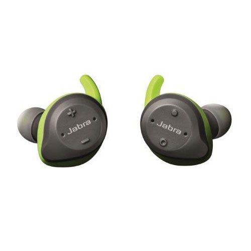 Jabra Elite Sport - Véritables écouteurs sans fil avec micro - intra-auriculaire - Bluetooth - Gris/Vert