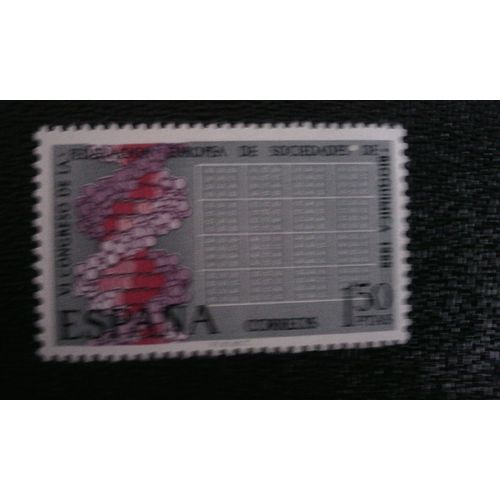 Timbre Espagne ( Yt 1571 ) 1969 Congrès Biochimique