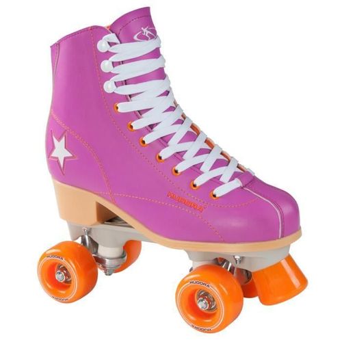 Hudora - Patin A Roulettes Disco - Taille 35 - Violet/Orange