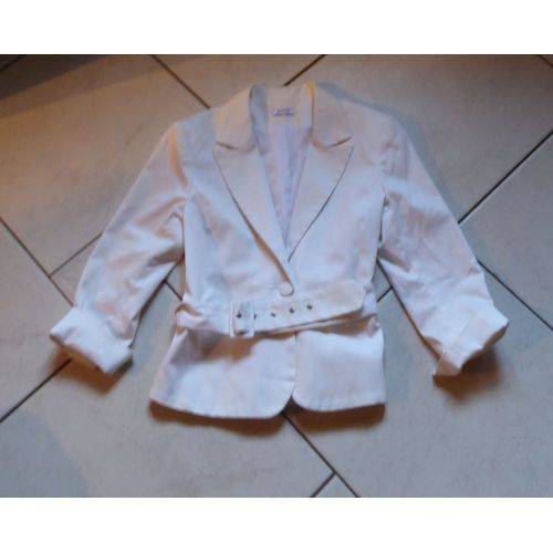 Blazer Pimkie38 Blanc