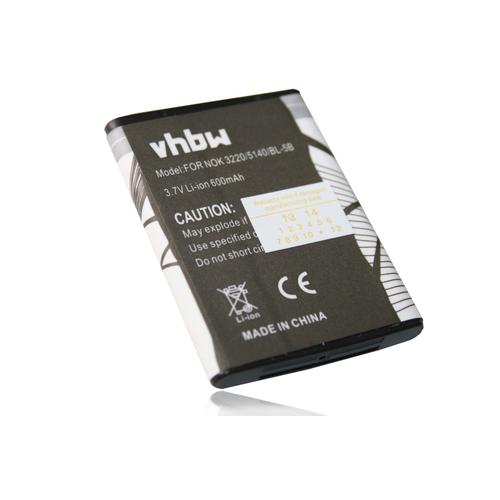 Vhbw Batterie Compatible Avec Gps Tracker Gt102, Tk102 Smartphone (600mah, 3,7v, Li-Ion)