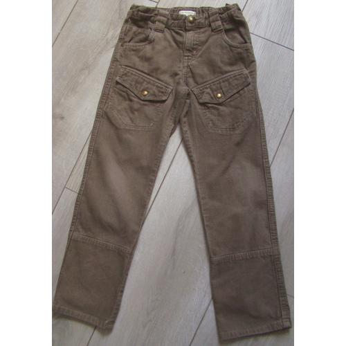 Pantalon Vertbaudet Velours 7 Ans Marron