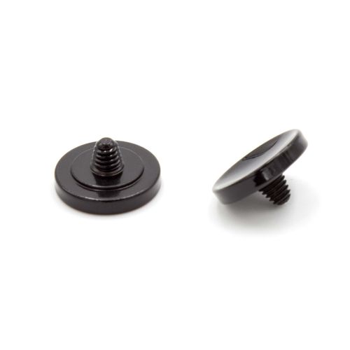 vhbw Bouton de déclencheur compatible avec Fuji / Fujifilm X-E1, X-E2, X-ES2, X-Pro-1, X-Pro2 appareil photo - Pression ergonomique, métal, noir