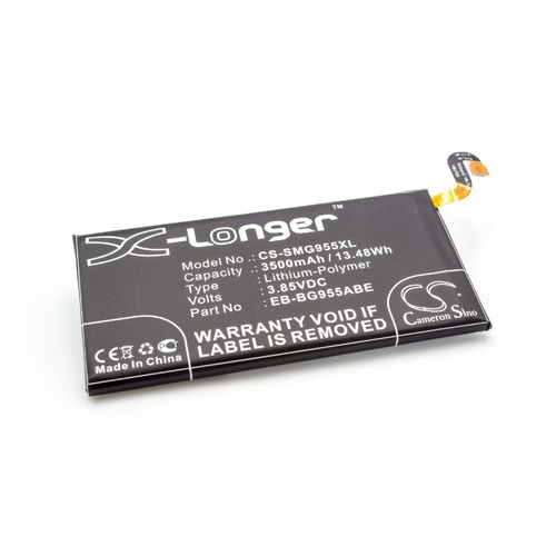 Vhbw Batterie Compatible Avec Samsung Galaxy S8 Plus, S8 Plus Td-Lte, Sm-G9550 Smartphone (3500mah, 3,85v, Li-Polymère)