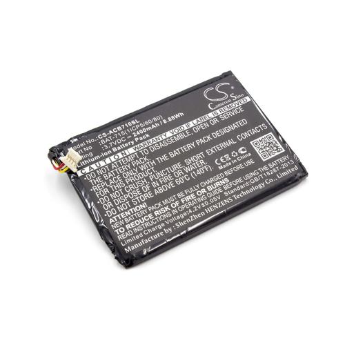 Vhbw Batterie Compatible Avec Acer Iconia B1, B1-710, B1-A71, B1-A71-83174g00nk Tablette Pad (2400mah, 3,7v, Li-Polymère)